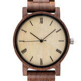 The Curtis Walnut | Set of 6 Groomsmen Wood Watches