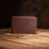 Men's Leather Wallet + Clip