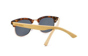 Bailee Rose Bamboo Polarized Wooden Sunglasses Sunglasses HAVERN Watches