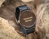The Clark | Wooden Watch Leather Band Watches HAVERN Watches