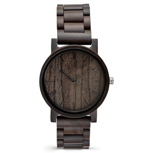 The Curtis Ebony | Wooden Watch