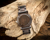 The Curtis Ebony | Wooden Watch Wooden Band Watches HAVERN Watches