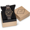 The Curtis Gold | Set of 9 Groomsmen Wood Watches