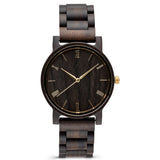 The Curtis Gold | Set of 7 Groomsmen Wood Watches