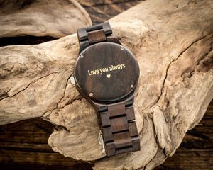 The Douglas | Wooden Watch Wooden Band Watches HAVERN Watches