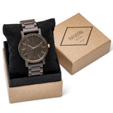 The Lenny | Set of 9 Groomsmen Wood Watches