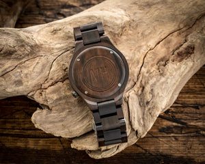 The Minimalist Ebony | Wooden Watch Wooden Band Watches HAVERN Watches