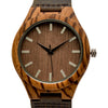 The Olympic Zebrawood | Set of 4 Groomsmen Wood Watches