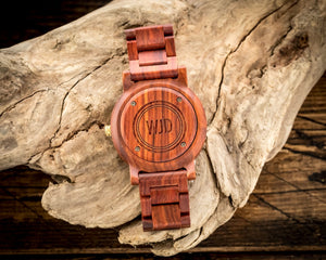The Red Sandalwood | Set of 12 Groomsmen Wood Watches Groomsmen Watches HAVERN Watches