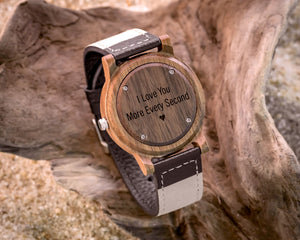 The Rexford Walnut | Set of 5 Groomsmen Wood Watches Groomsmen Watches HAVERN Watches