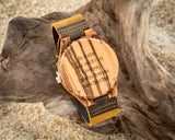 The Woodland | Wooden Watch Leather Band Watches HAVERN Watches